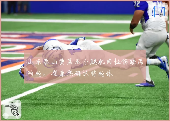 山东泰山费莱尼小腿肌肉拉伤缺席两轮，崔康熙确认将轮休